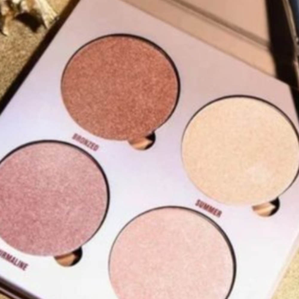 🌸 NIB Anastasia Beverly Hills Sun-Dipped Glow Kit Warm-Bronze Highlighter Kit - Picture 6 of 11